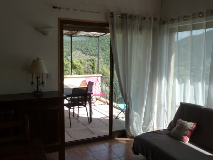 Location de vacances - Gîte à Aubres - Baie Terrasse