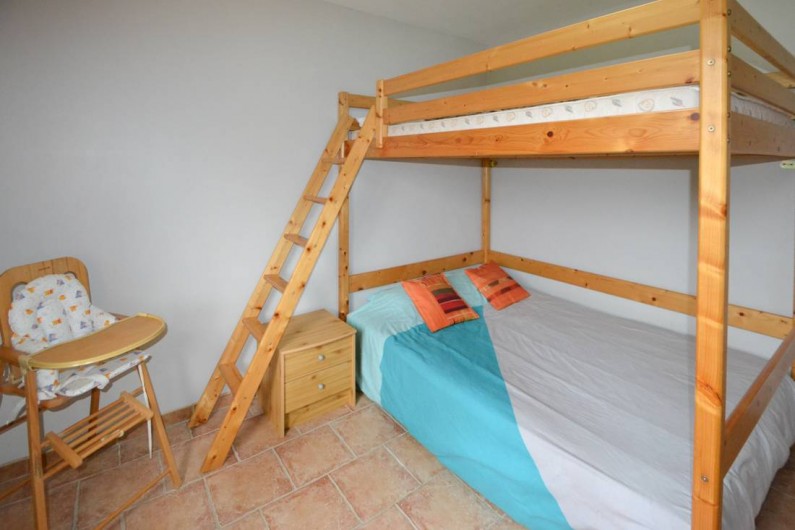 Location de vacances - Villa à Saint-Martin-d'Ardèche - chambre "enfants"  2 lits en 140