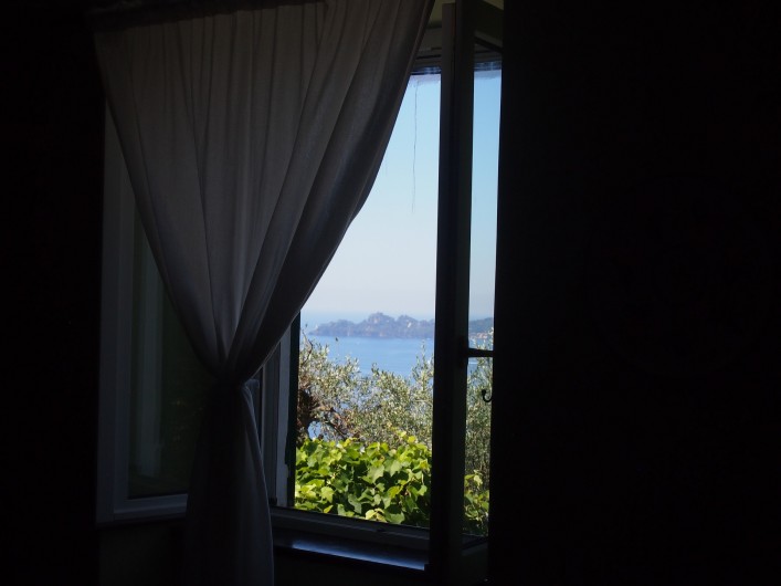 Location de vacances - Villa à Zoagli - Vue de la grande chambre a coucher