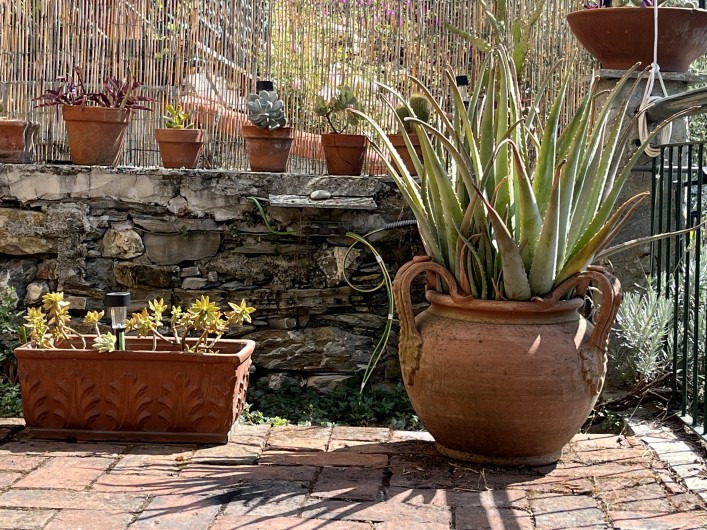 Location de vacances - Villa à Zoagli - Detail du terrasse