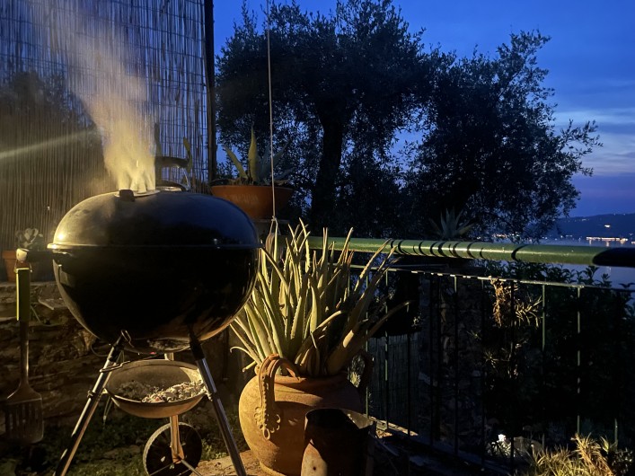 Location de vacances - Villa à Zoagli - Barbecue avec vue panoramique