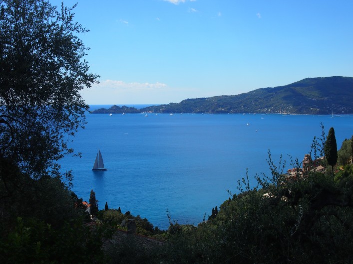 Location de vacances - Villa à Zoagli - Vue vers Portofino
