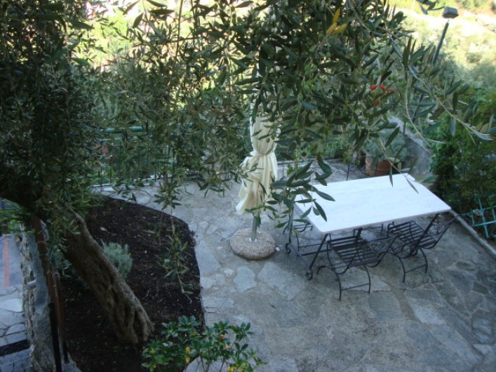 Location de vacances - Villa à Zoagli - Table a diner a marble