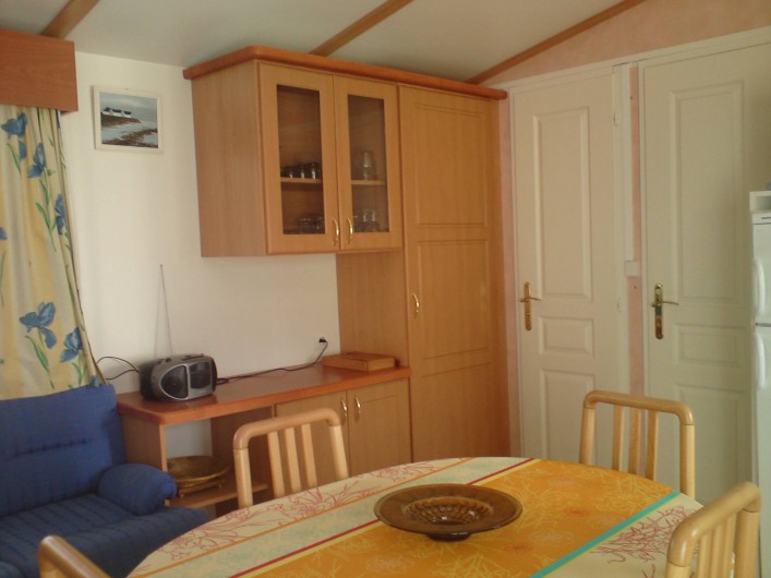 Location de vacances - Bungalow - Mobilhome à Carnac - Coin côté séjour