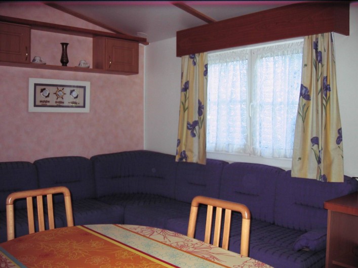 Location de vacances - Bungalow - Mobilhome à Carnac - Banquette
