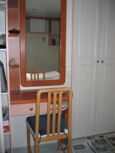 Location de vacances - Bungalow - Mobilhome à Carnac - Chambre 1 Bureau