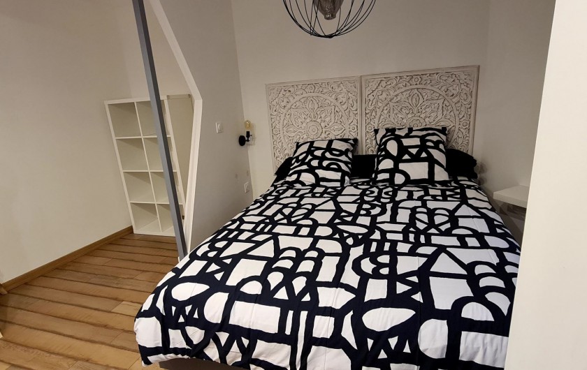 Location de vacances - Appartement à Saint-Montan - Coin nuit