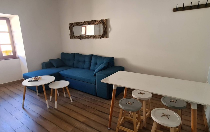Location de vacances - Appartement à Saint-Montan - Salon Séjour