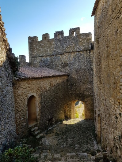 Location de vacances - Appartement à Saint-Montan - Château de Saint Montan