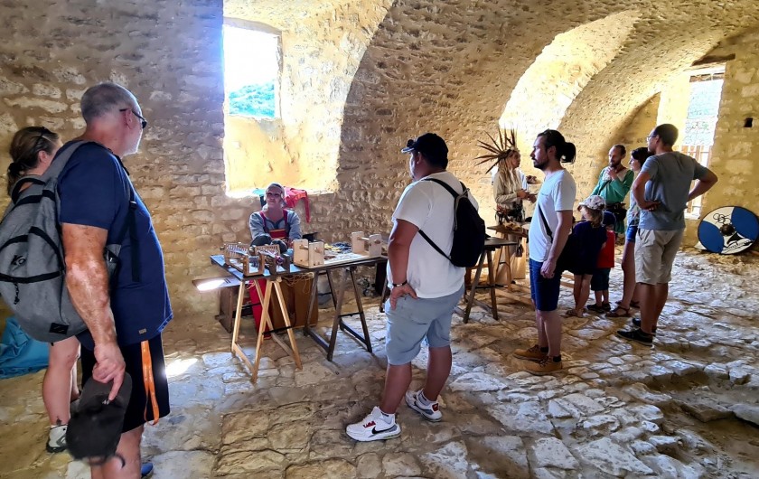 Location de vacances - Appartement à Saint-Montan - Château de Saint Montan