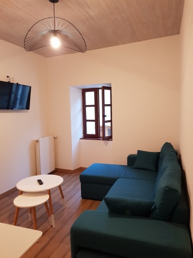 Location de vacances - Appartement à Saint-Montan - Salon Séjour