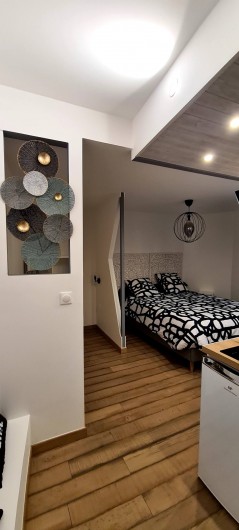 Location de vacances - Appartement à Saint-Montan - Coin nuit