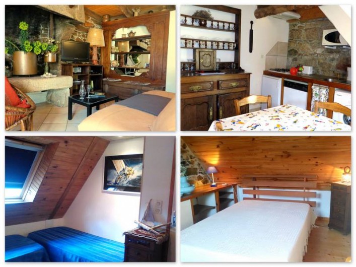 Location de vacances - Gîte à Perros-Guirec - maison typique, confortable, label 3*,  décoration soignée et charme
