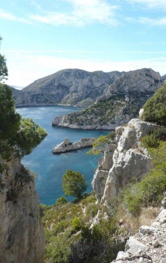 Location de vacances - Appartement à La Ciotat - Vue sur randonné des calanques,  nombreuses photos découvertes
