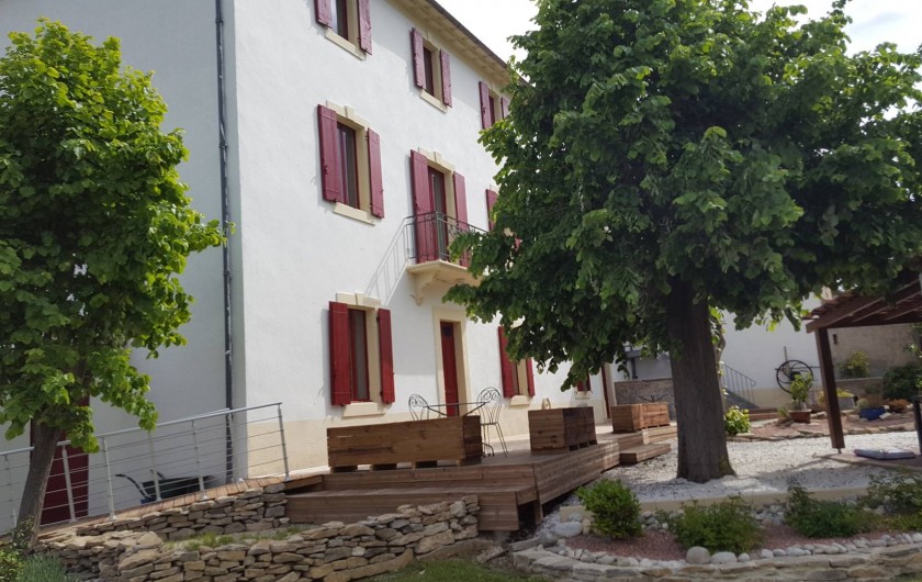 Location de vacances - Appartement à Pomas - derrière du gite