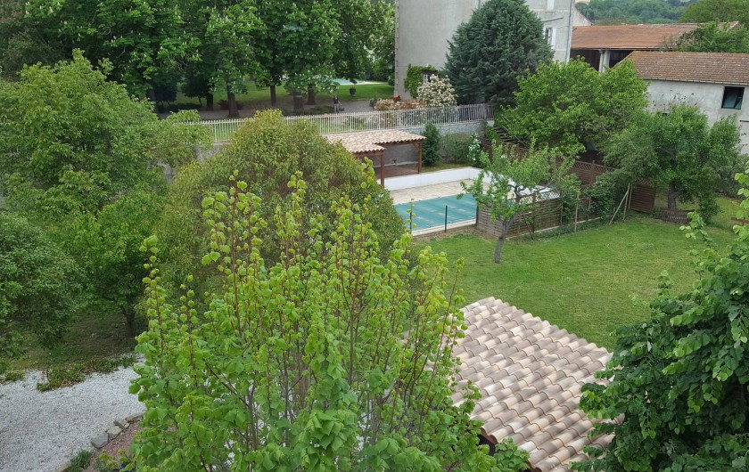 Location de vacances - Appartement à Pomas - vue du toit