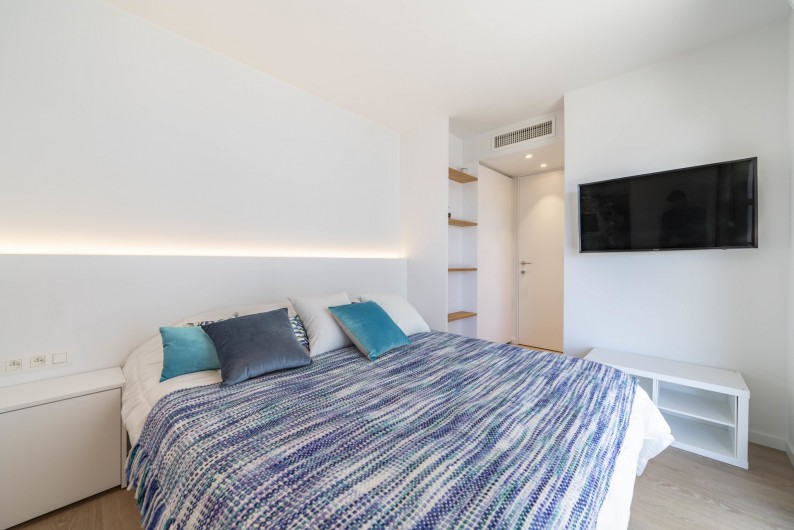 Location de vacances - Appartement à Cannes - Chambre d'ami (lit double ou 2 lits simple)