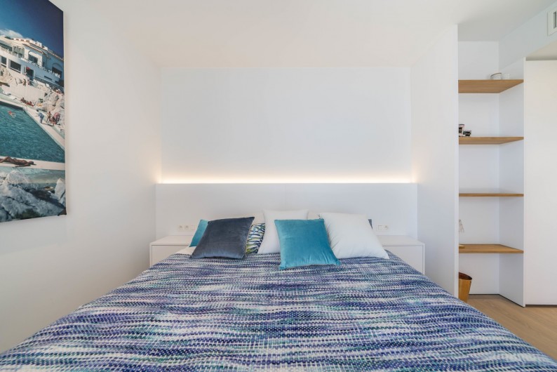 Location de vacances - Appartement à Cannes - Chambre d'ami (lit double ou 2 lits simple)