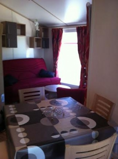 Location de vacances - Chalet à Parentis-en-Born - séjour salon