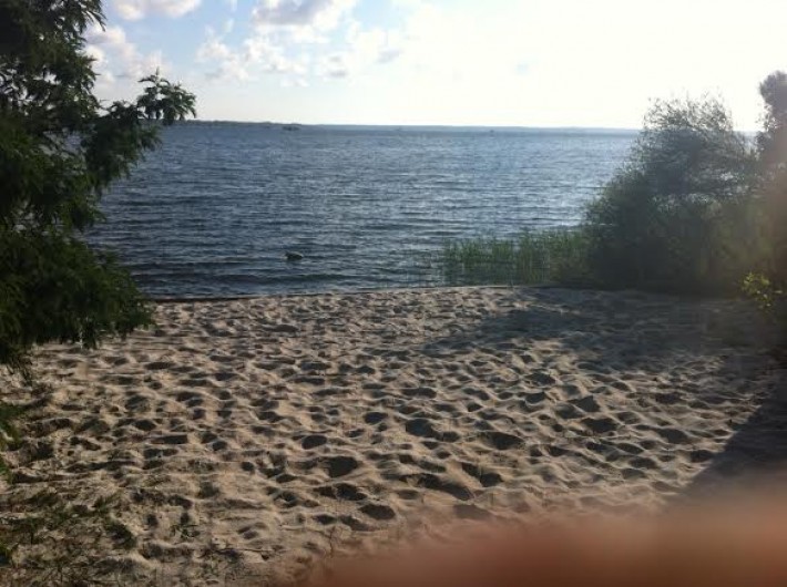 Location de vacances - Chalet à Parentis-en-Born - plage de sable