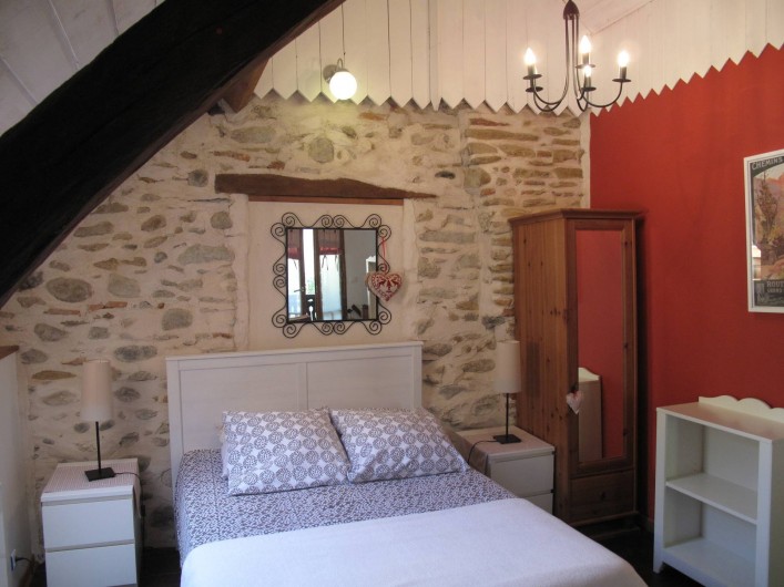 Location de vacances - Gîte à Bagnères-de-Bigorre - A l'étage - Chambre