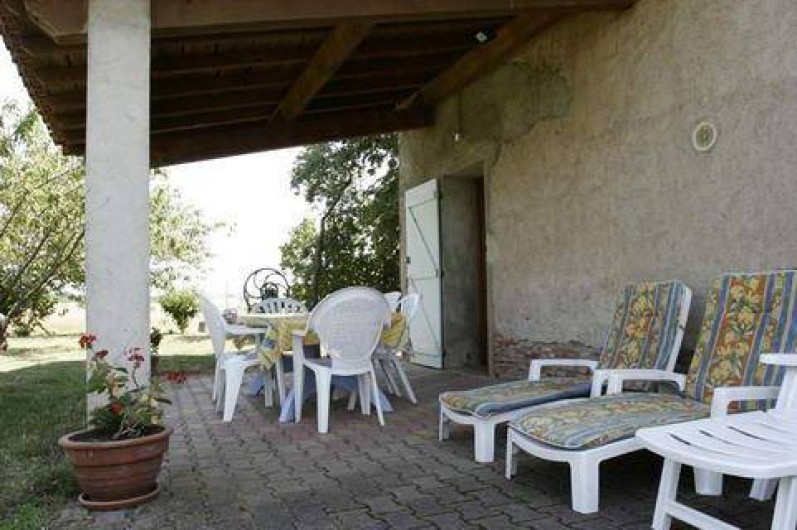 Location de vacances - Gîte à Lisle-sur-Tarn - terrasse