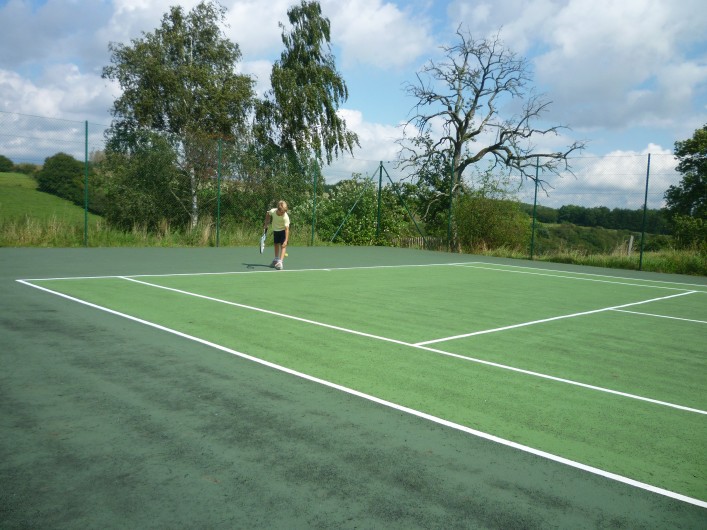 Location de vacances - Maison - Villa à Falaen - tennis privé