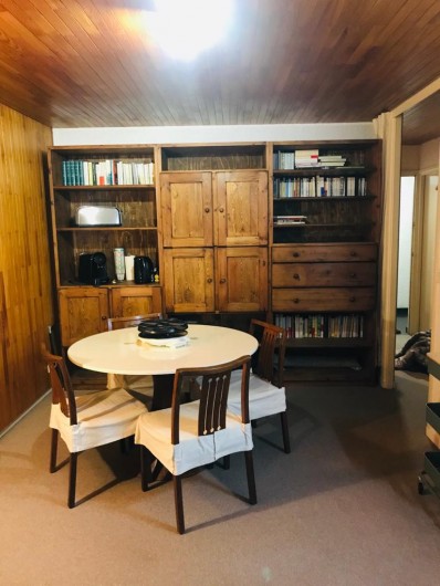 Location de vacances - Appartement à Les Claux - Salle à manger