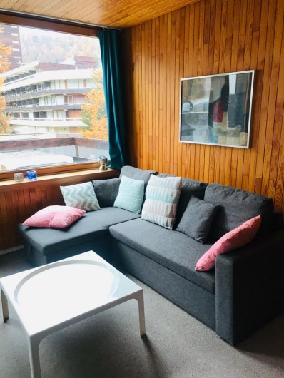 Location de vacances - Appartement à Les Claux - Salon