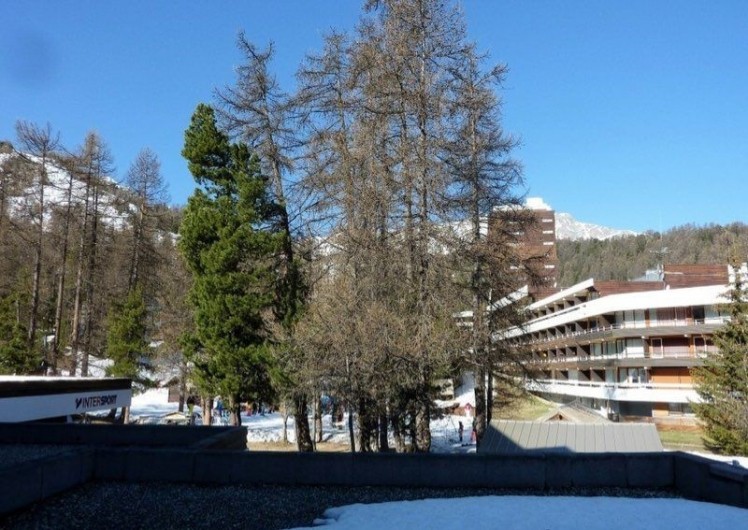 Location de vacances - Appartement à Les Claux - Vue salle à manger