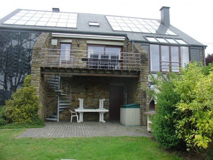 Location de vacances - Villa à Vielsalm - Maison vue arrière