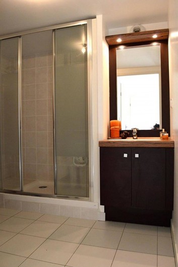 Location de vacances - Appartement à Banyuls-sur-Mer - Eléments de la salle de douche