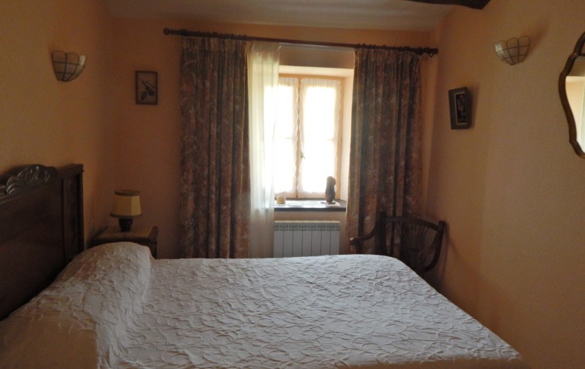 Location de vacances - Gîte à Meyras - chambre  (lit deux places)