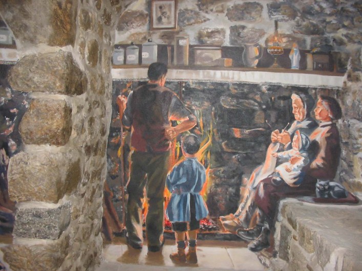 Location de vacances - Gîte à Meyras - La veillée au séchoir (2)