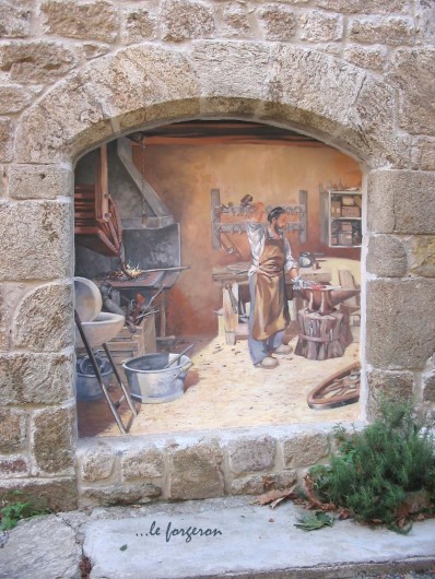 Location de vacances - Gîte à Meyras - Le forgeron (6 autres scènes de vie à découvrir)