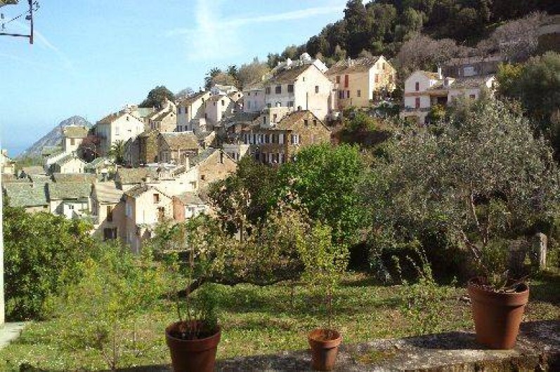 Location de vacances - Villa à Canari - vue sur le village