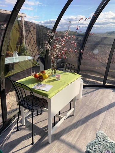 Location de vacances - Insolite à Labastide-de-Penne - Dôme confort