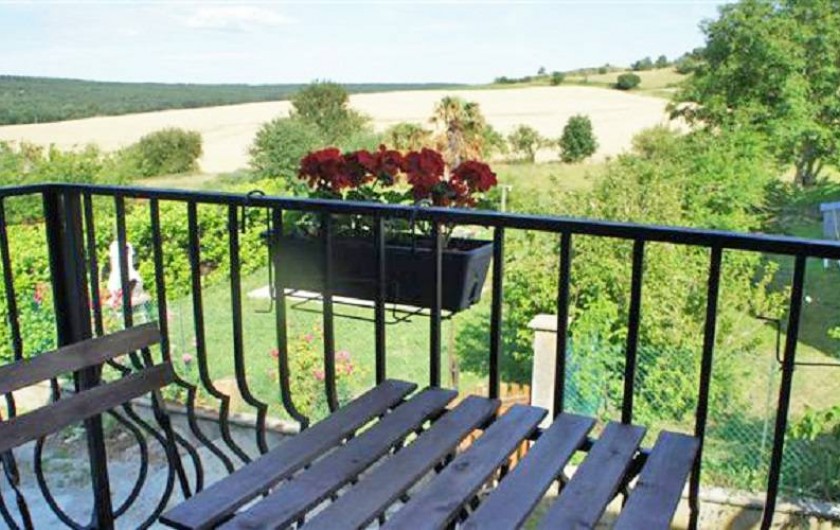 Location de vacances - Gîte à Puivert - Vue du Balcon (Gîte Balcon)