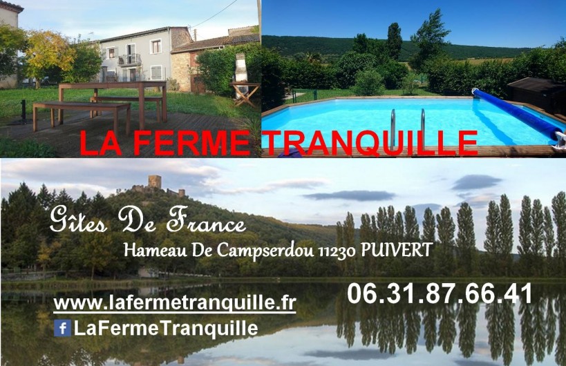 Location de vacances - Gîte à Puivert - Carte De Visite