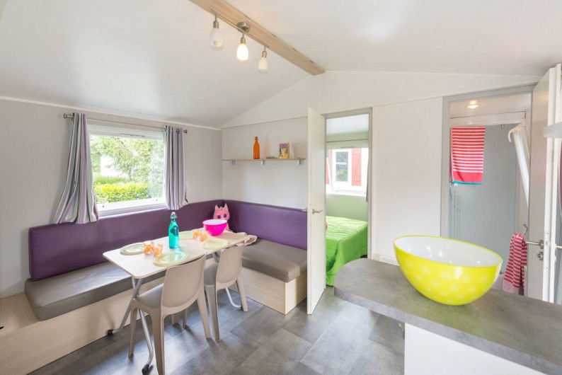 Location de vacances - Camping à Guérande - Mobil-home 2 chambres 1 salle de bains