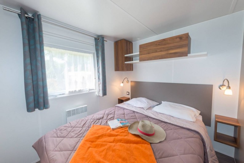 Location de vacances - Camping à Guérande - Mobil-home LUXE 3 chambres 2 salles de bains 2wc