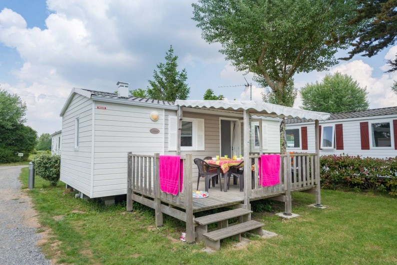 Location de vacances - Camping à Guérande - Mobil-home 2 chambres 1 salle de bains
