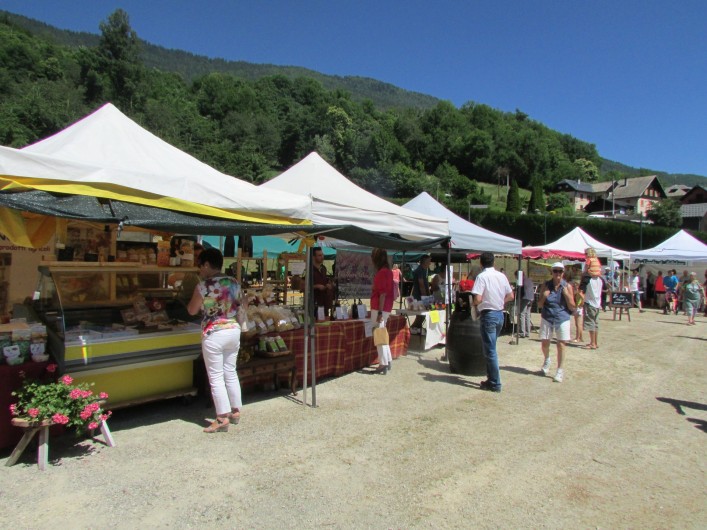 Location de vacances - Chalet à Saint-Georges-d'Hurtières - Fête au village