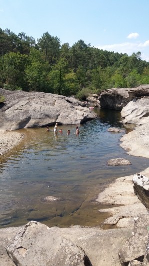 Location de vacances - Gîte à Gagnières - La rivière de notre Enfance !