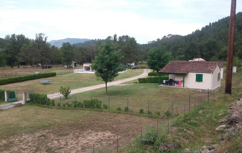 Location de vacances - Gîte à Gagnières - Vue d'ensemble du domaine