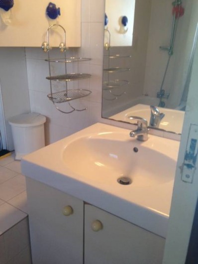 Location de vacances - Appartement à Le Cap d'Agde - salle de bain