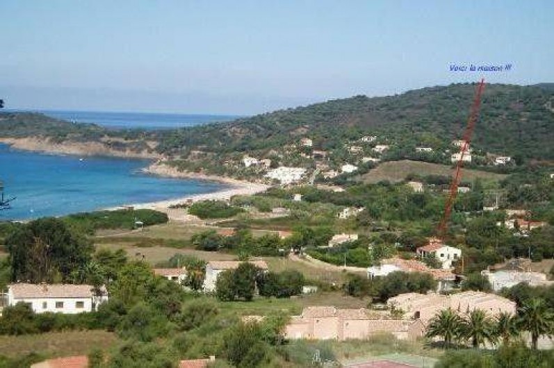Location de vacances - Appartement à Cargèse - Vue de la villa de Cargèse