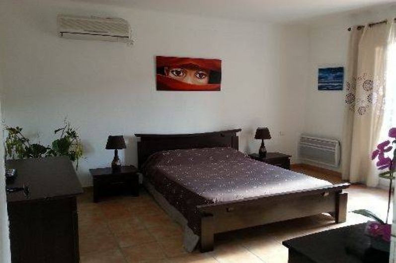 Location de vacances - Appartement à Cargèse - Chambre 1 du 1er