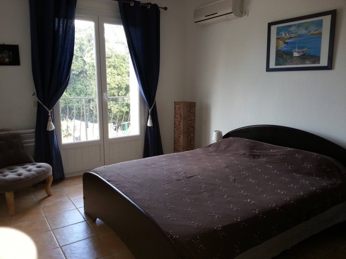 Location de vacances - Appartement à Cargèse - Chambre 2 du 1er