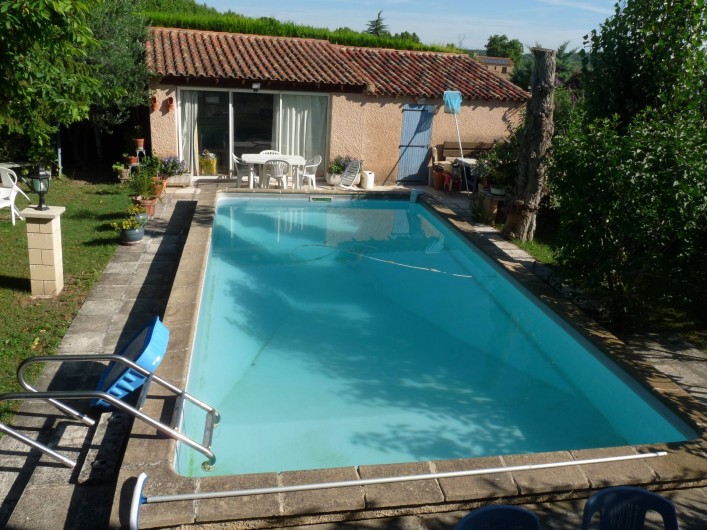 Location de vacances - Villa à Cabriès - Piscine 8 m x 4 m